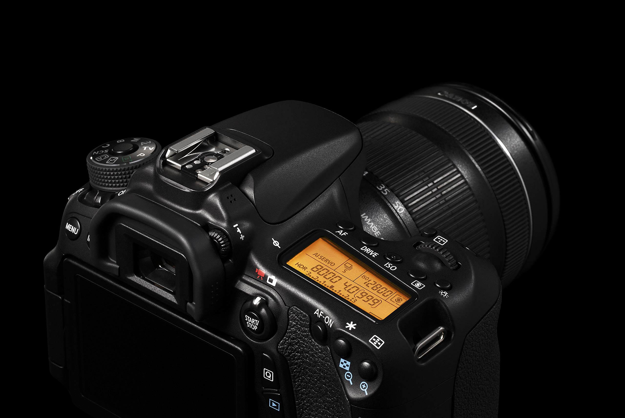 Buy Canon EOS 70D 20.2MP Digital SLR Camera (Black) with Body Only